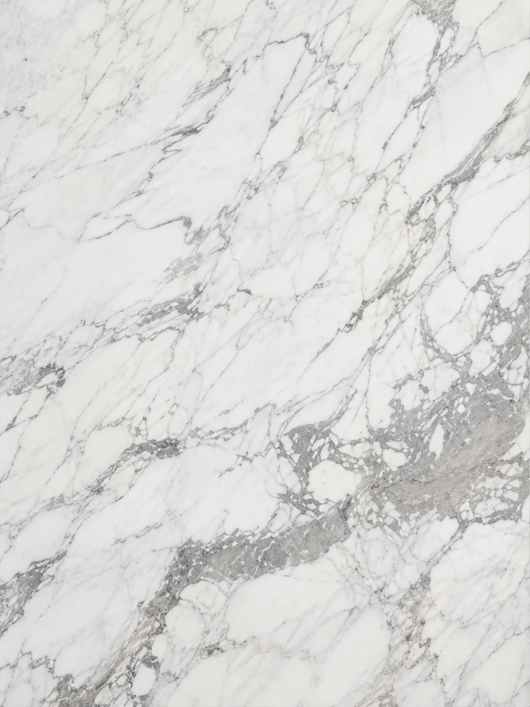 Indian Statuario white marble slab for flooring and walls