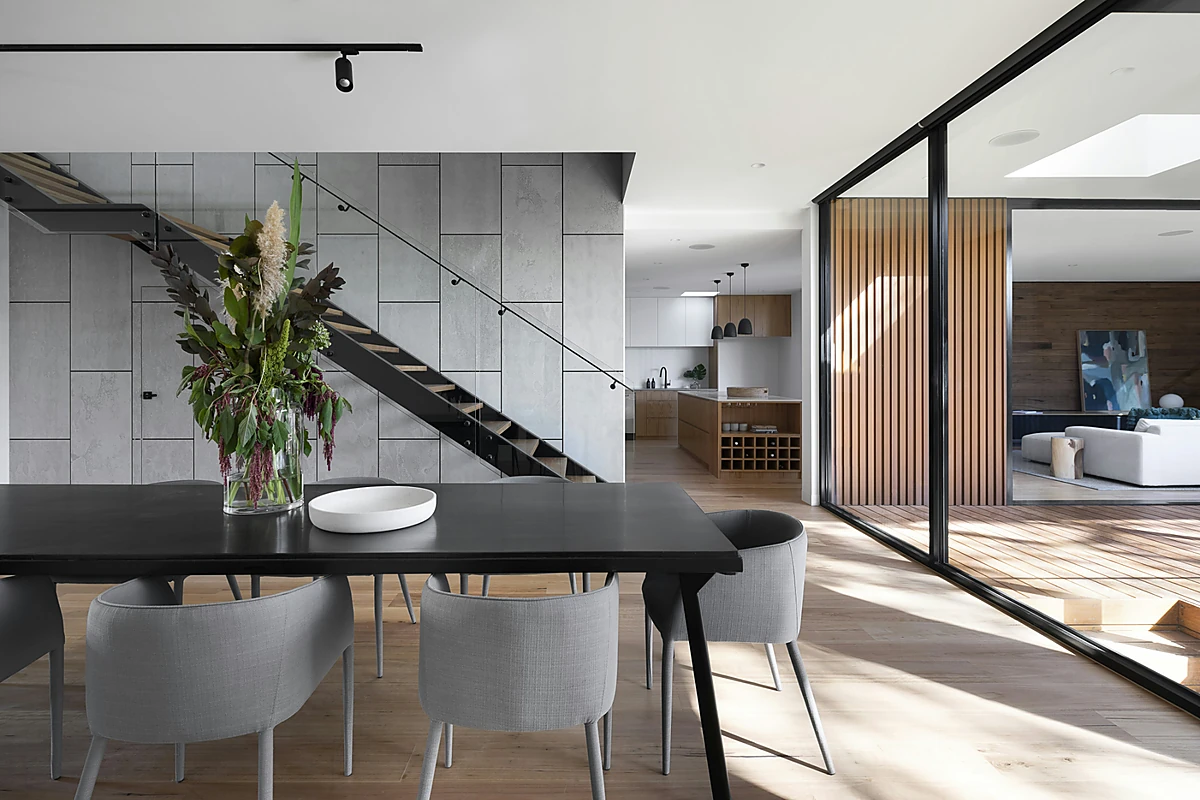 Premium natural stone slabs interior design application