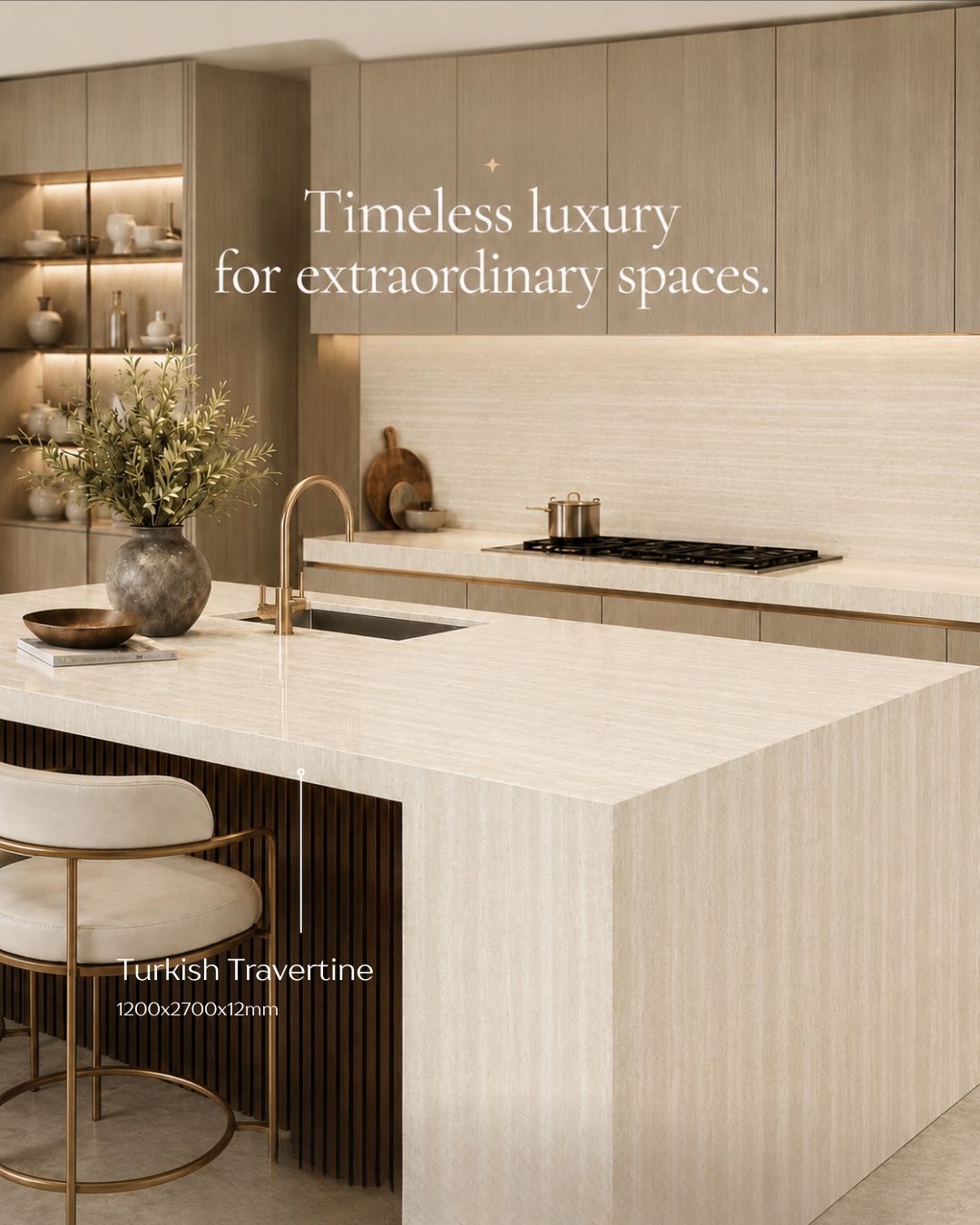 Turkish Travertine application