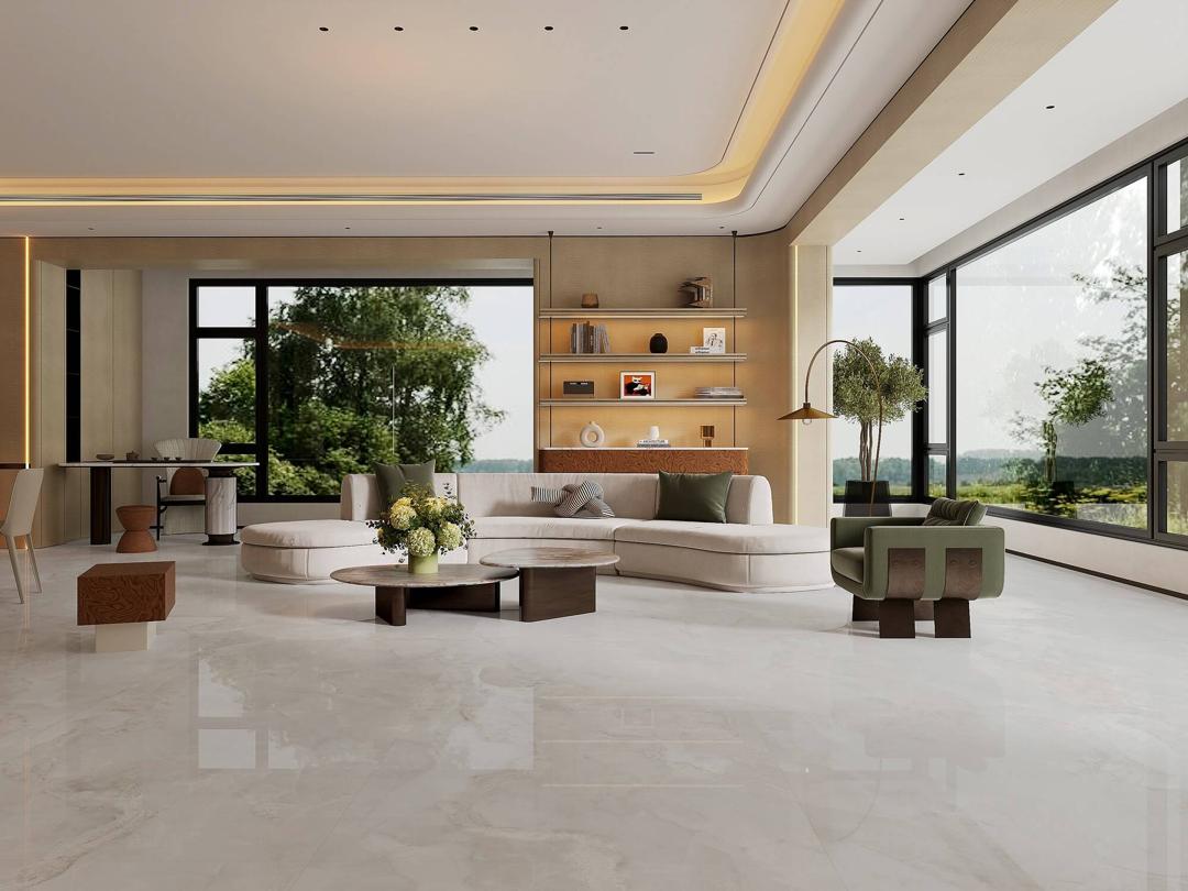 Fendi White Jade Sintered Stone slab