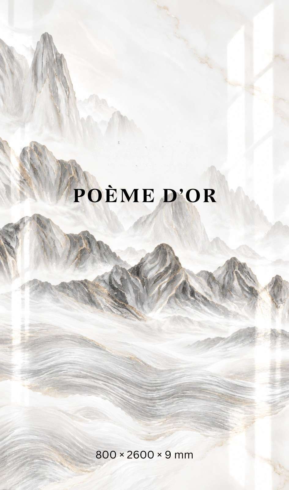 Poème d’Or Sintered Stone